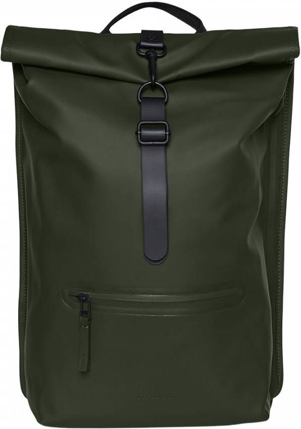 Rains Classic Rolltop Backpack Unisex Green online kopen