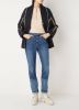 BA&SH Bryce high waist straight leg jeans met medium wassing online kopen