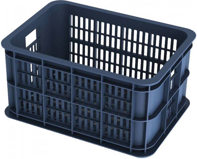 Basil Fietskrat Crate small 25 liter 40 x 29 x 21 cm bluestone online kopen