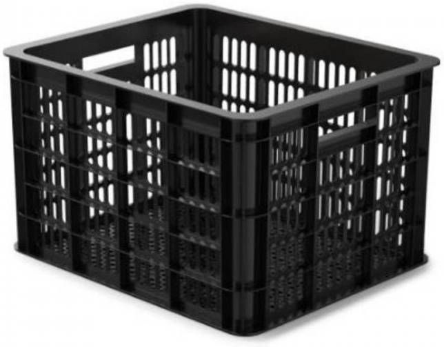Basil Fietskrat Crate medium 33 liter 40 x 33 x25 cm zwart online kopen