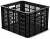 Basil Fietskrat Crate large 50 liter 50 x 36 x 27 cm zwart online kopen