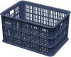 Basil Fietskrat Crate large 50 liter 50 x 36 x 27 cm bluestone online kopen