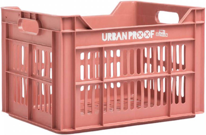 Urban Proof fietskrat 30 liter polypropyleen warm roze online kopen