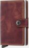 Secrid Miniwallet Portemonnee brown Vintage leather Dames portemonnee online kopen