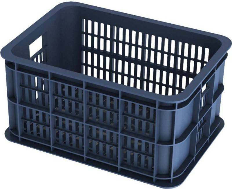 Basil Fietskrat Crate small 25 liter 40 x 29 x 21 cm bluestone online kopen