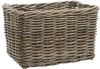New Looxs Fietsmand Brisbane 39 Liter 46 X 33 Cm Rotan Grijs online kopen