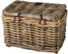 FastRider Fietsmand Rotan Junior met deksel naturel Beige online kopen