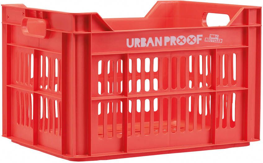 Urban Proof fietskrat 30 liter polypropyleen rood/roze online kopen