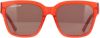 Balenciaga Flat Square Sunglasses In Red , Rood, Dames online kopen